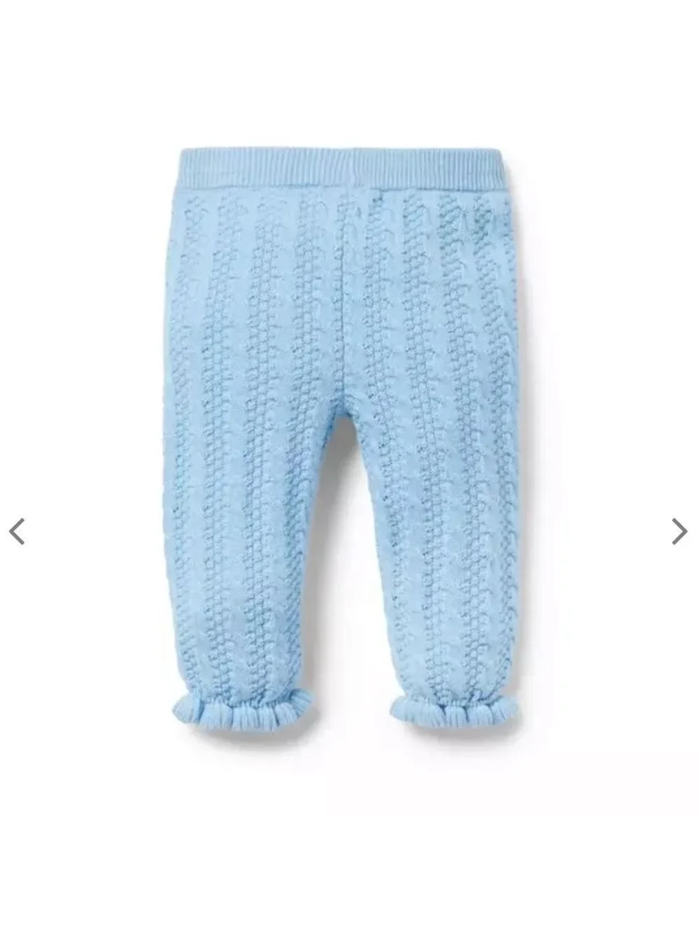 Cable knit sweater and pants matching set